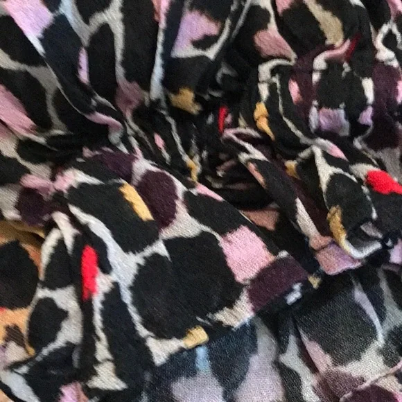 Animal print blouse small - Picture 4 of 8